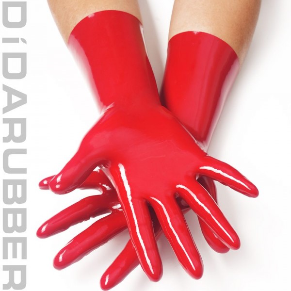 Mold Natural Latex Short Gloves