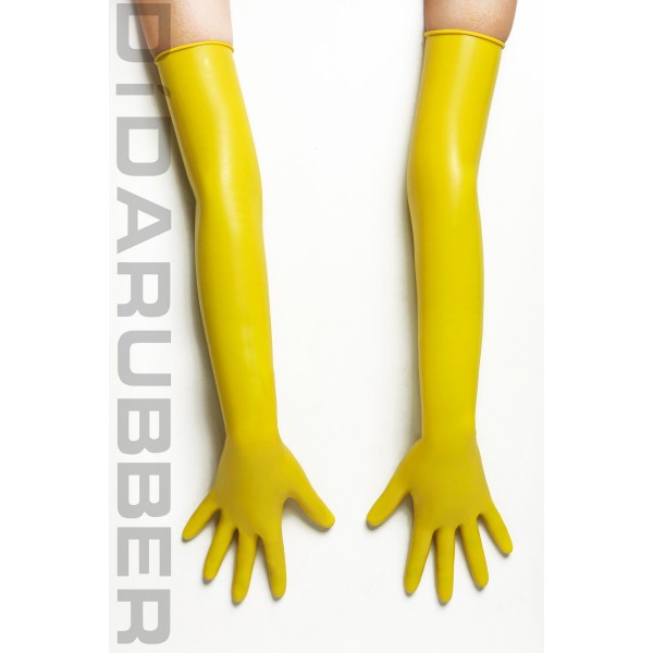 Mold Natural Latex Long Gloves